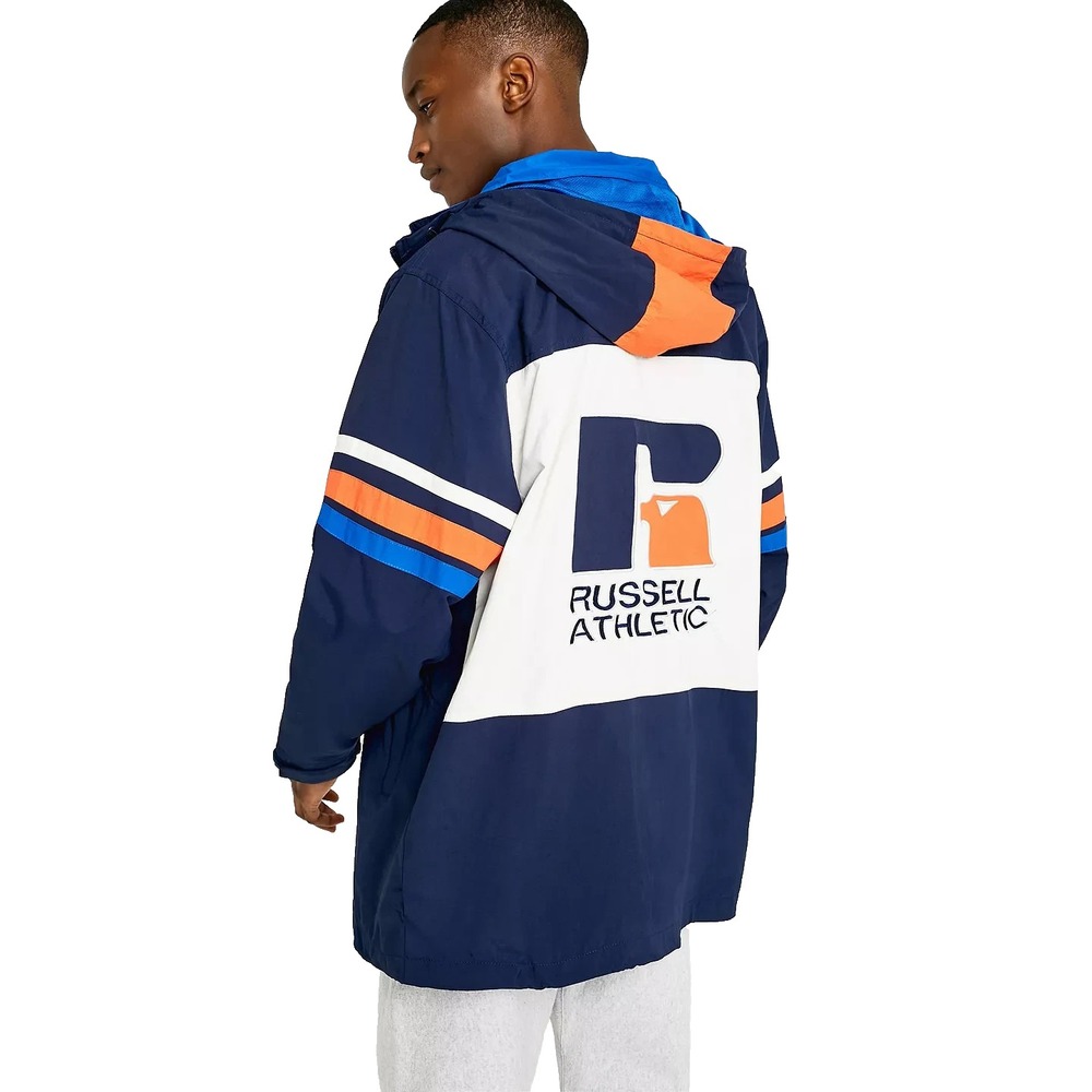 Russell Athletic‎ Donovan Jacket Men's XL Urban Outfitters Retro Hooded Full Zip